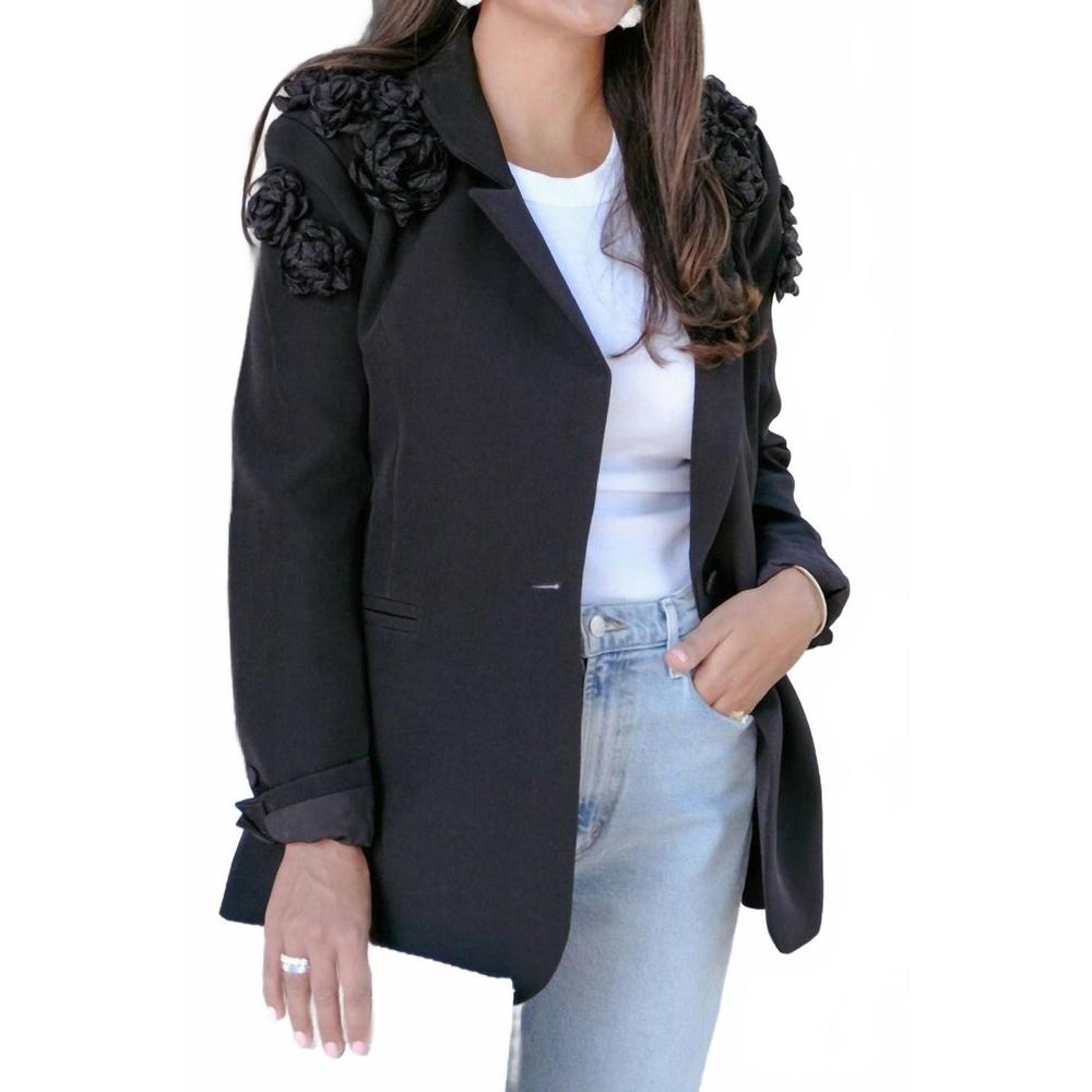 NEW ELLIATT rose timeless blazer in black